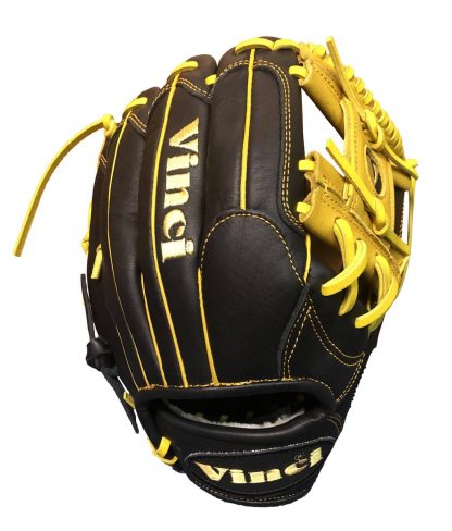 Exclusive Limited Series JV26 Black and Yellow 11.75 Inch Fielders Glove - Image 4