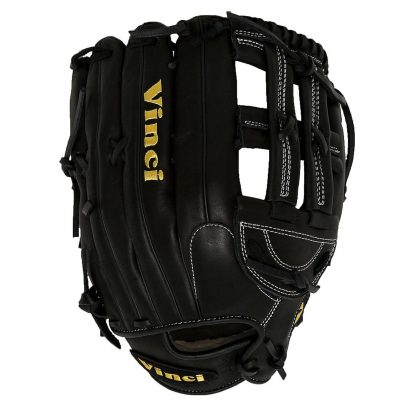 Limited Series BR46 Black 14 Inch Fielders Glove  w/ Mesh back - Image 8