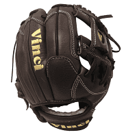 Vinci’s Optimus JV is an 11.5 inch infield / pitcher glove that combines functionality and style for a glove that looks great and kills on the field. Versatile enough to be used for both pitcher and infield positions, the rolled leather welting and the high quality 6.5 oz. kip leather will ensure you get noticed for your glove as well as for winning. Tested gruelingly over two years, the leather is made to play hard and last even with constant use.
