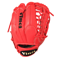 11.5 Inch Fielders Glove-Limited Series JC3300-L in Red - Left Handed Thrower