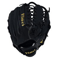 13 inch Fielders Glove-PJV04-L in Black