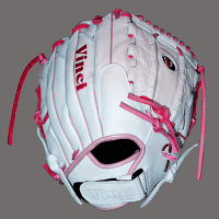 12.5 Inch Fielders Glove-Limited Series RCV125 White/Pink