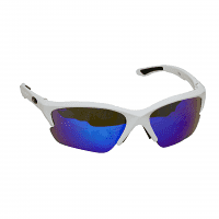 Youth/Women's White Framed Multi Lens Sport Sunglasses