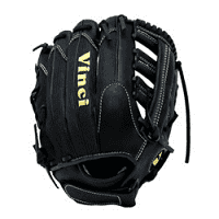 Mesh Series RCV-VM Black with Black Mesh 12.5 Inch Fielders Glove