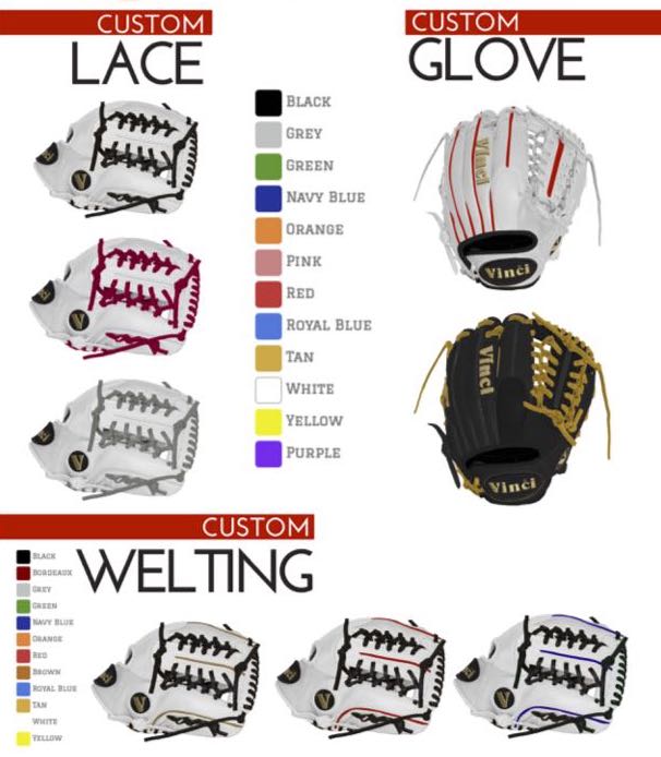 Rico Custom Gloves: Custom Baseball Gloves